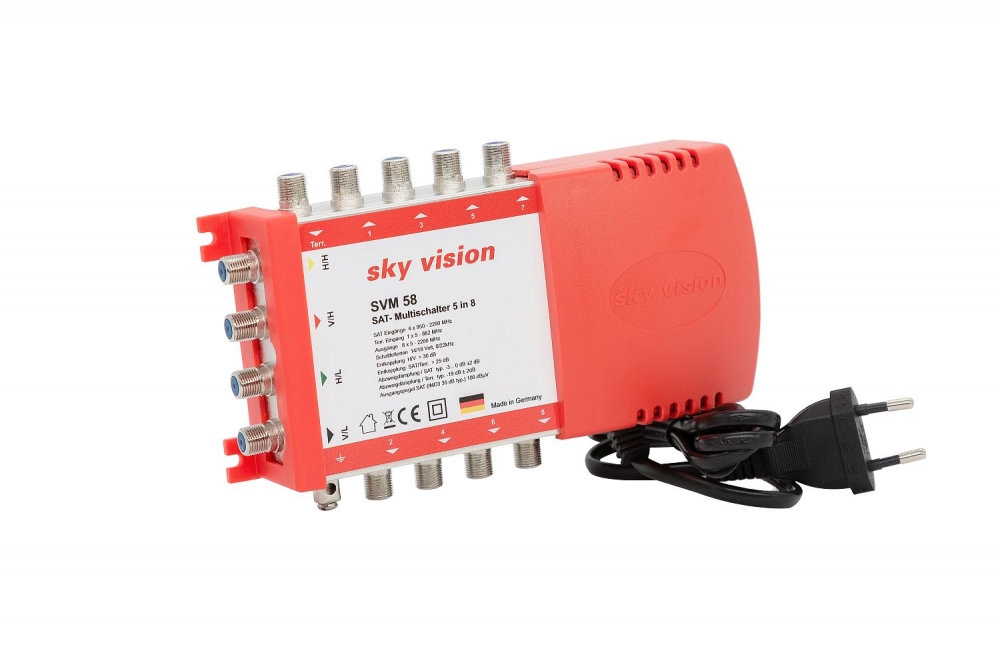sky vision SVM 58 5x8 Multischalter